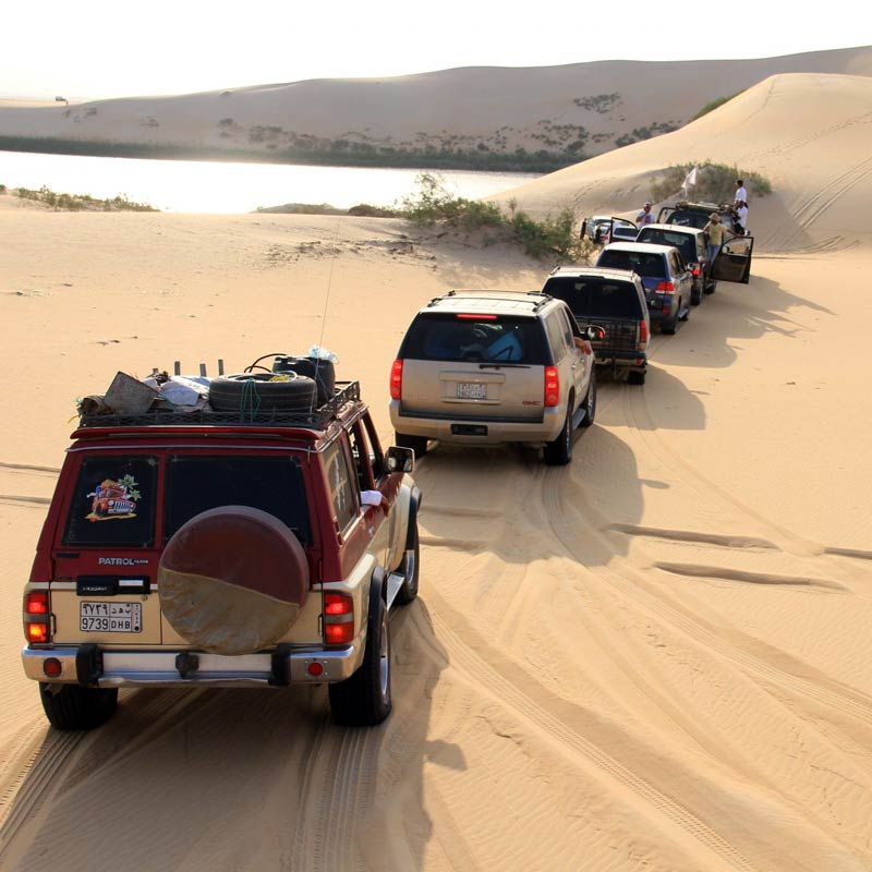 desert safari in al asfar lake