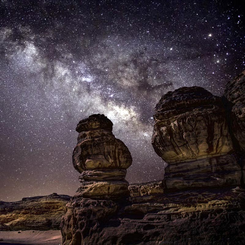 stargazing night experience alula