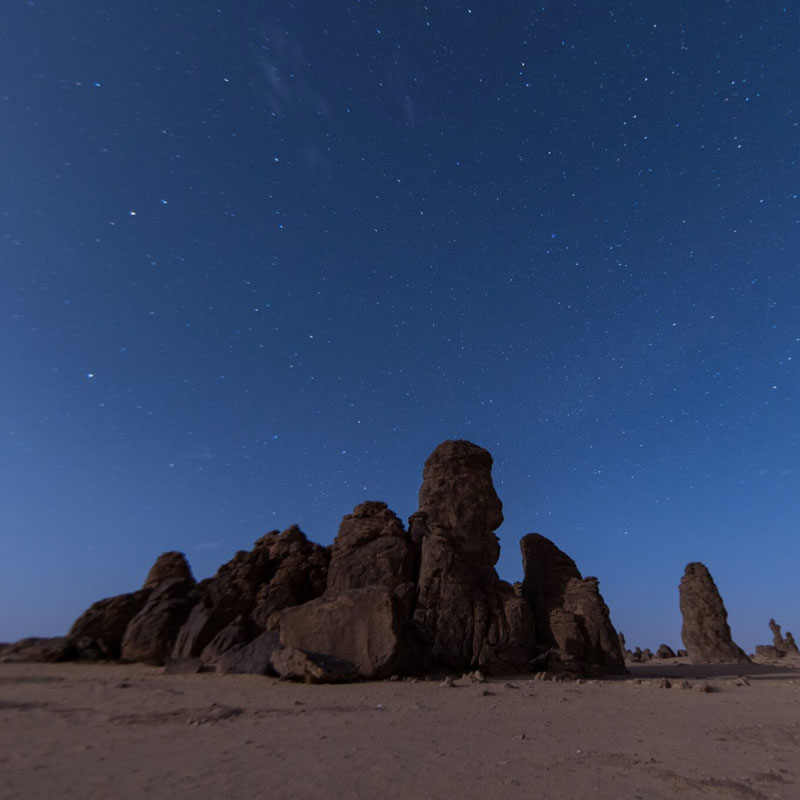 stargazing night experience alula